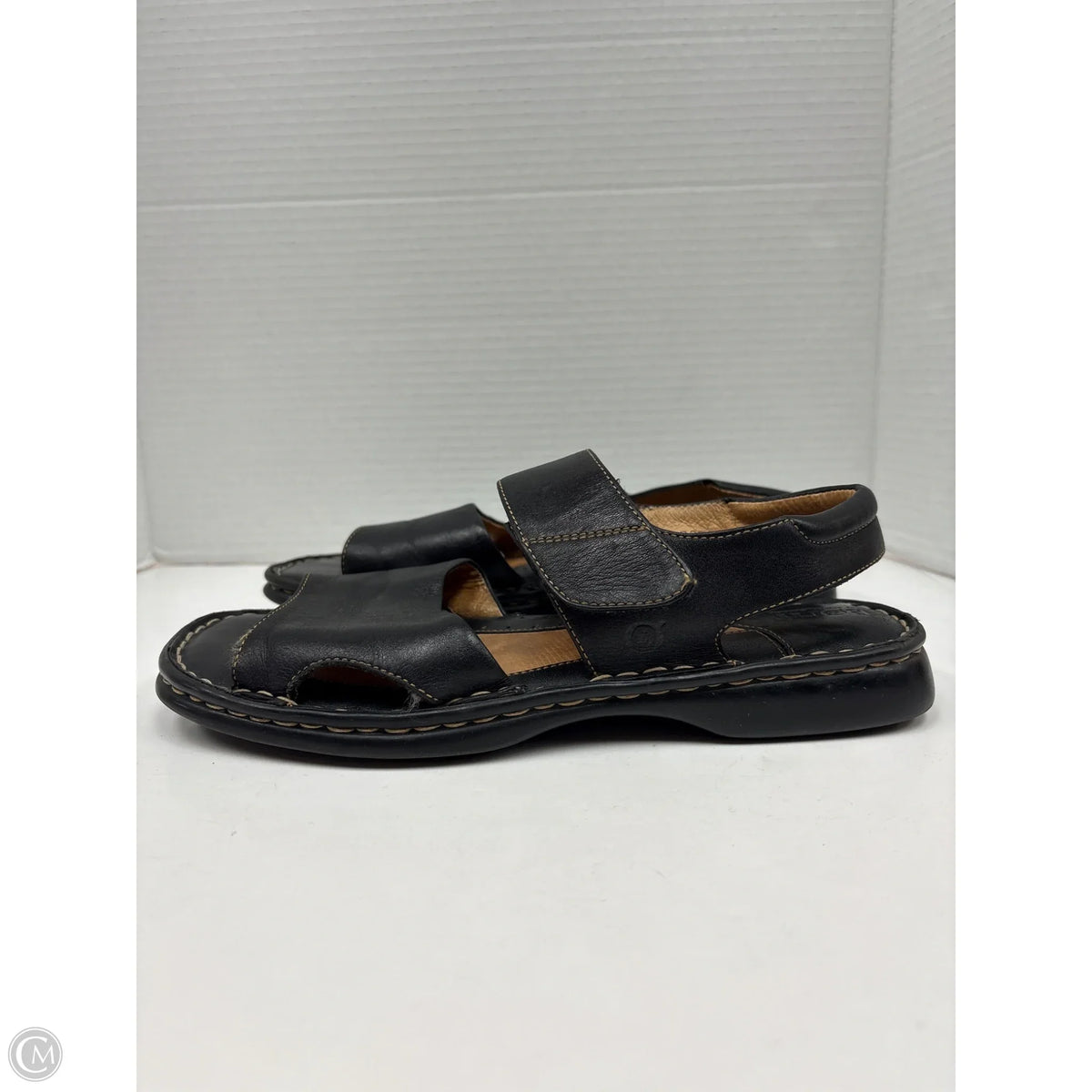 Sandals Flats By Born In Black, Size: 9