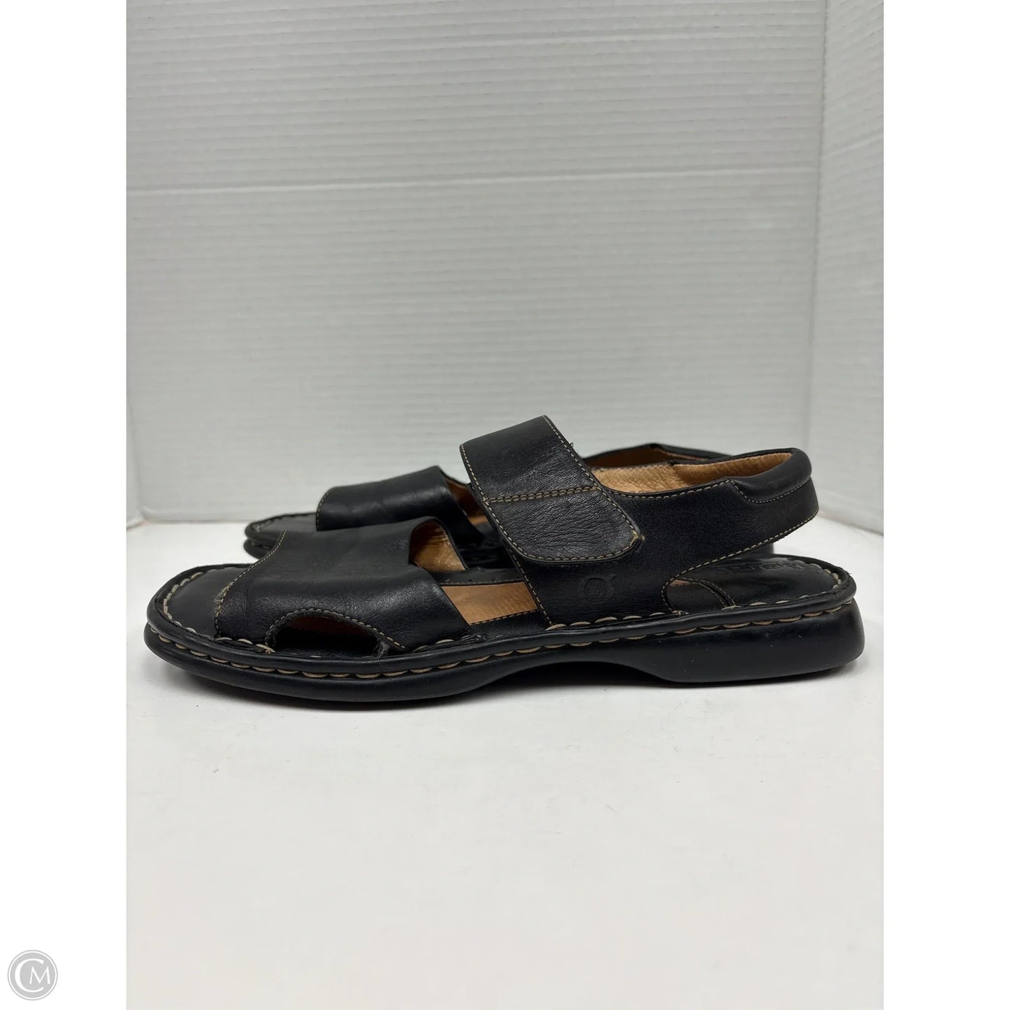 Sandals Flats By Born In Black, Size: 9