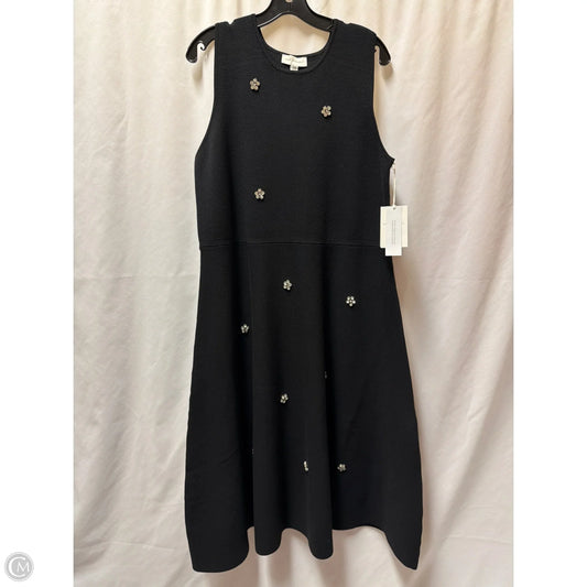 Dress Casual Midi By Free Assembly In Black, Size: Xxl