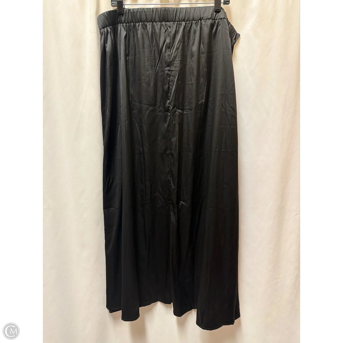 Skirt Maxi By Clothes Mentor In Black, Size: 3x