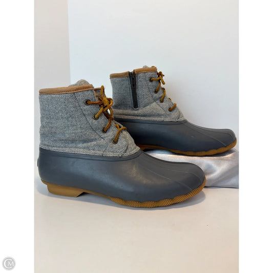 Boots Rain By Sperry In Grey, Size: 12