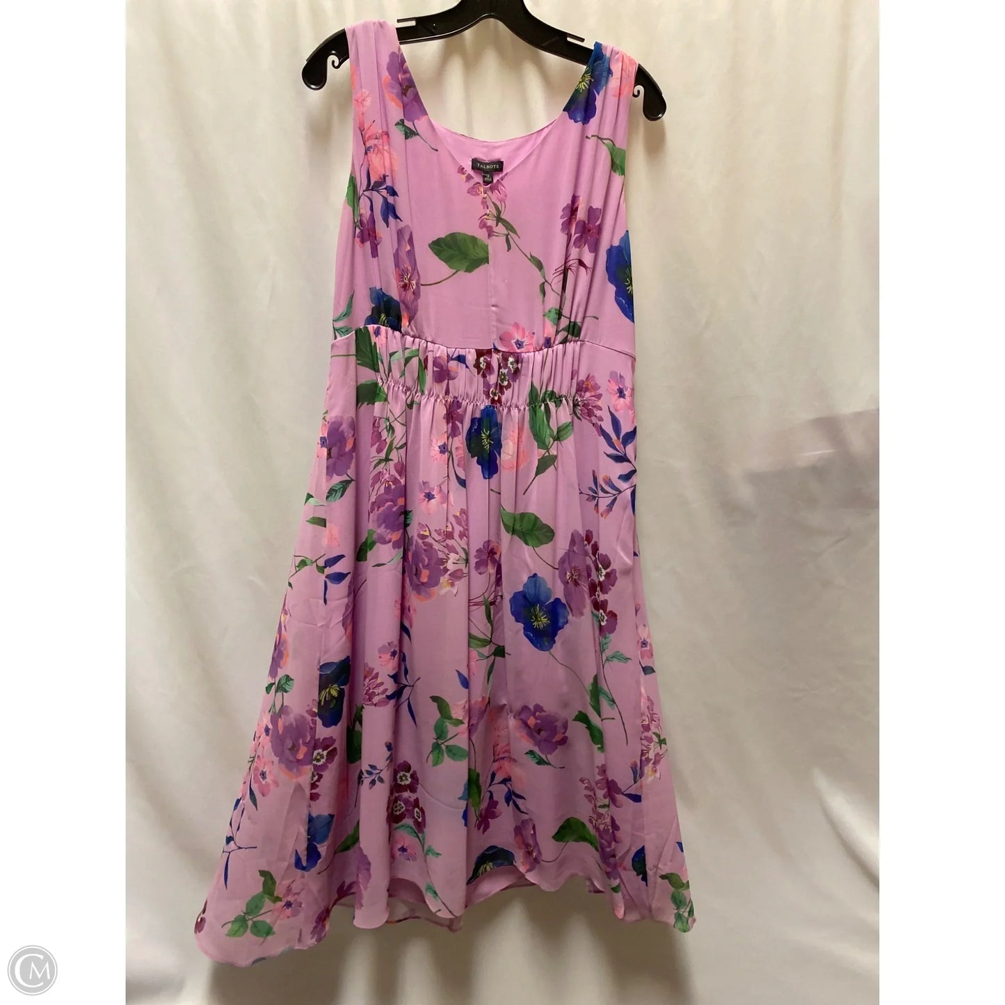 Dress Casual Maxi By Talbots In Purple, Size: L