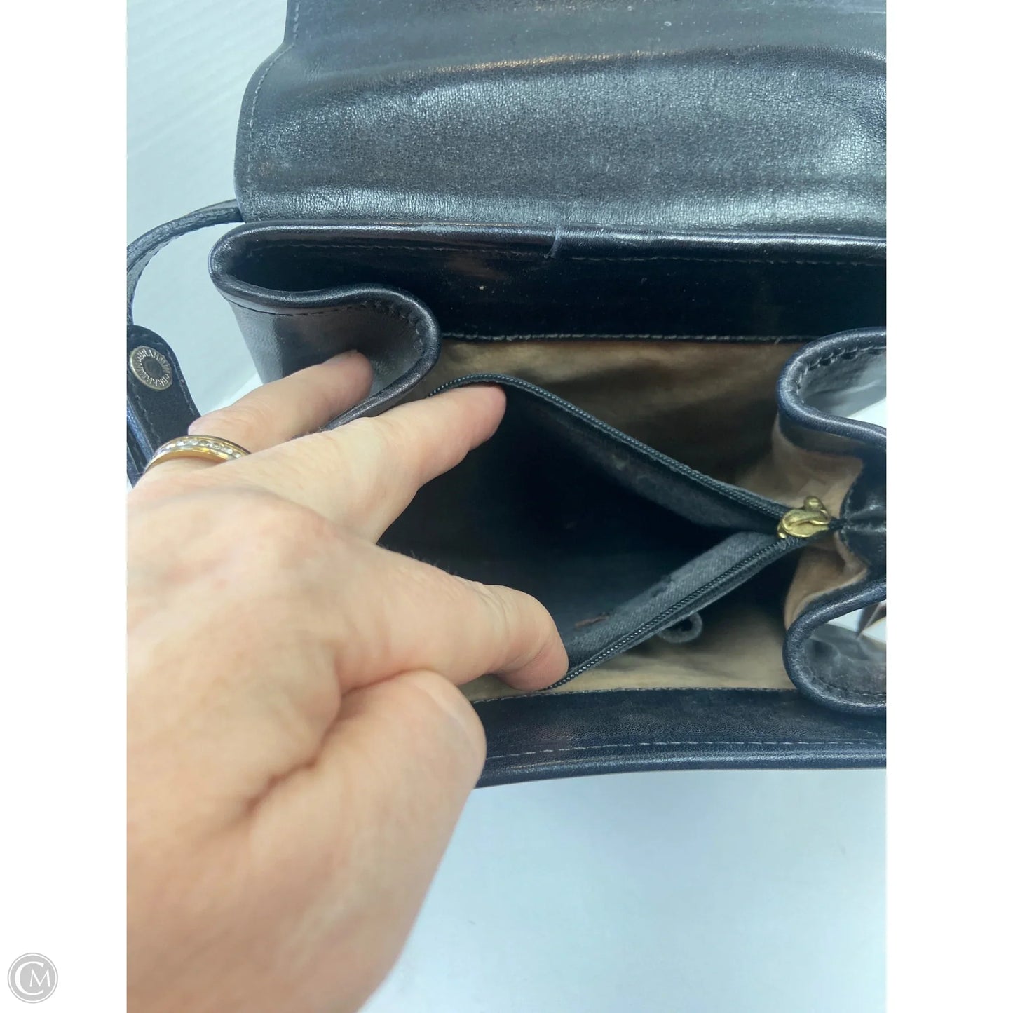 Crossbody Designer By Brahmin, Size: Medium