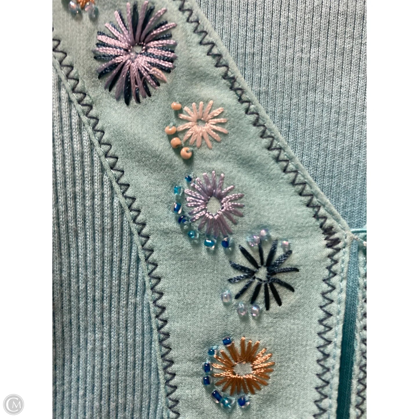 Sweater 2pc By Clothes Mentor In Teal, Size: Mp