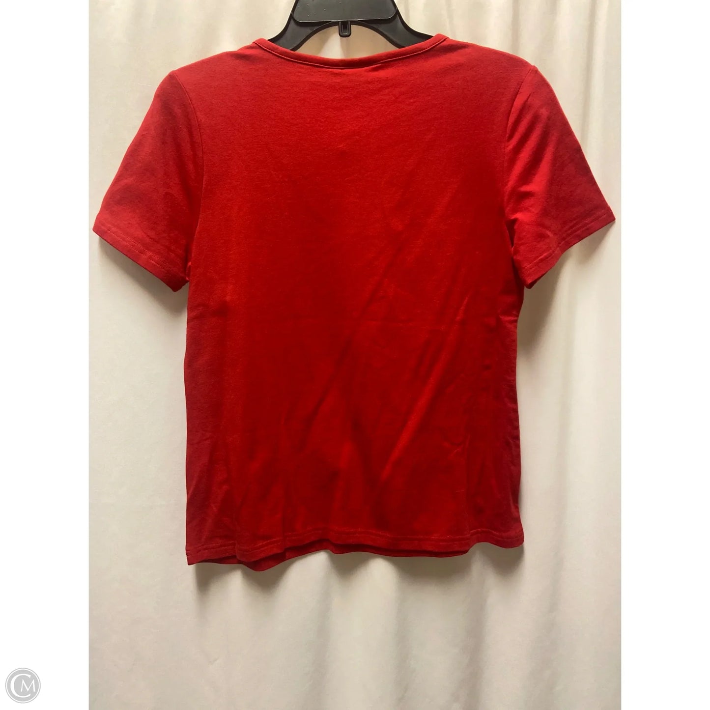 Top Short Sleeve By Breckenridge In Red, Size: Mp