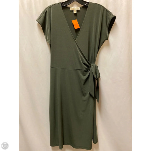Dress Casual Midi By Michael By Michael Kors In Green, Size: M