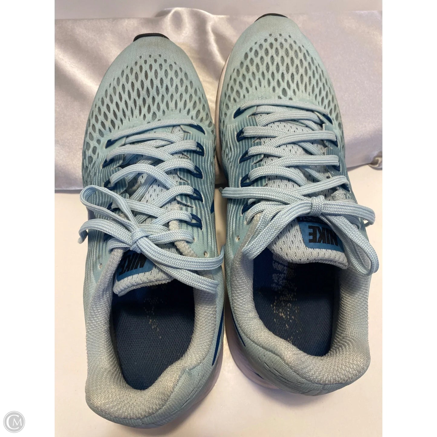 Shoes Athletic By Nike In Aqua, Size: 10