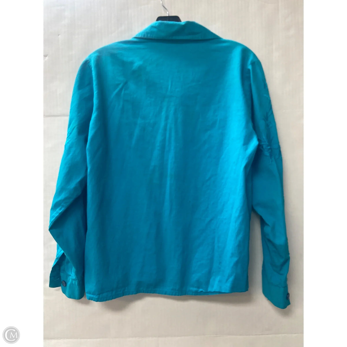 Top Long Sleeve By Together In Teal, Size: S