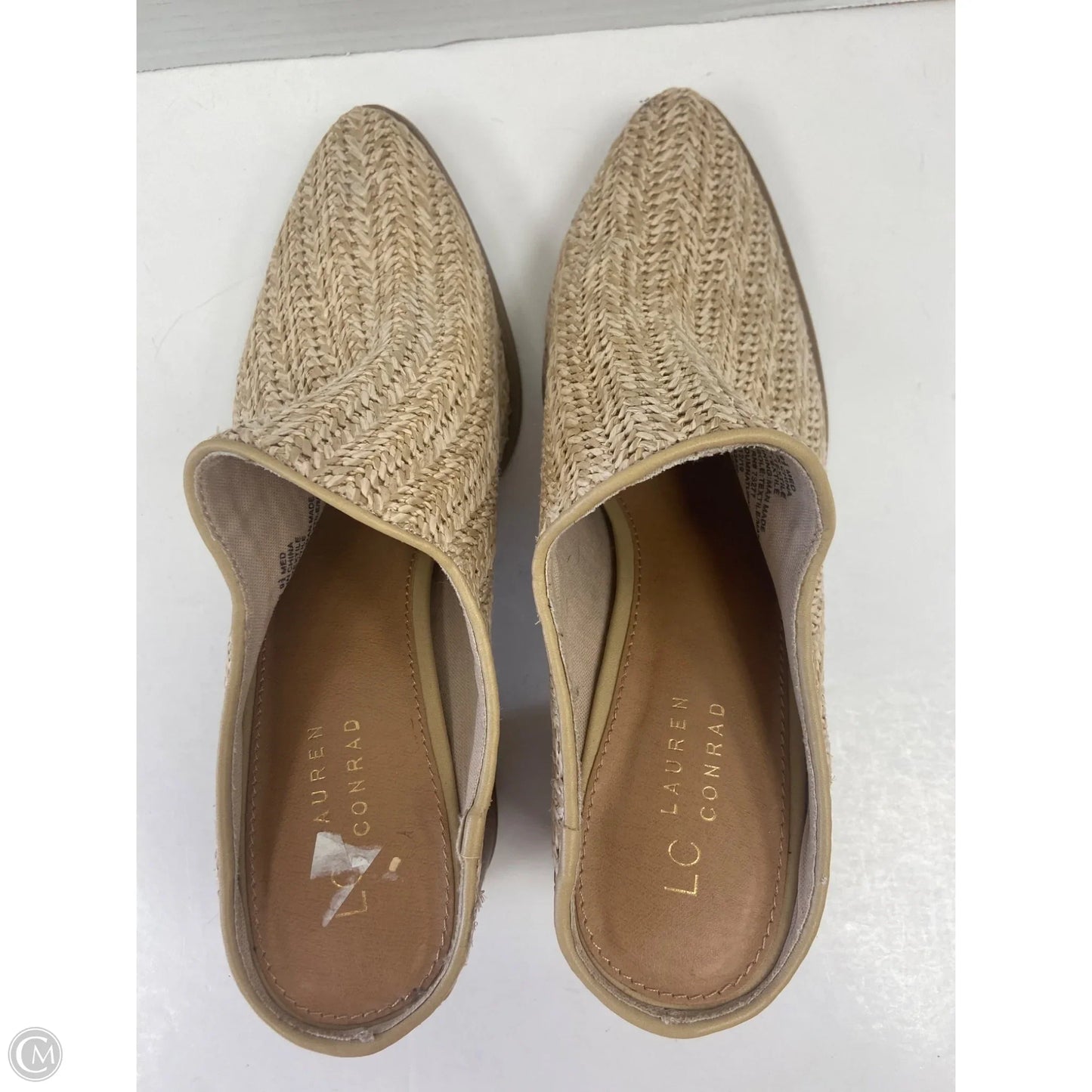 Shoes Heels Block By Lc Lauren Conrad In Tan, Size: 9.5