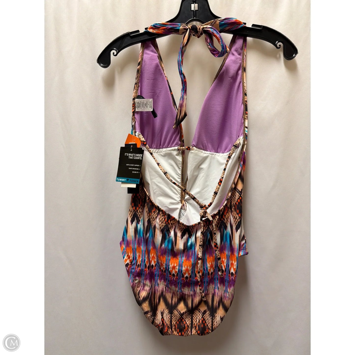 Swimsuit By Kenneth Cole In Purple, Size: L