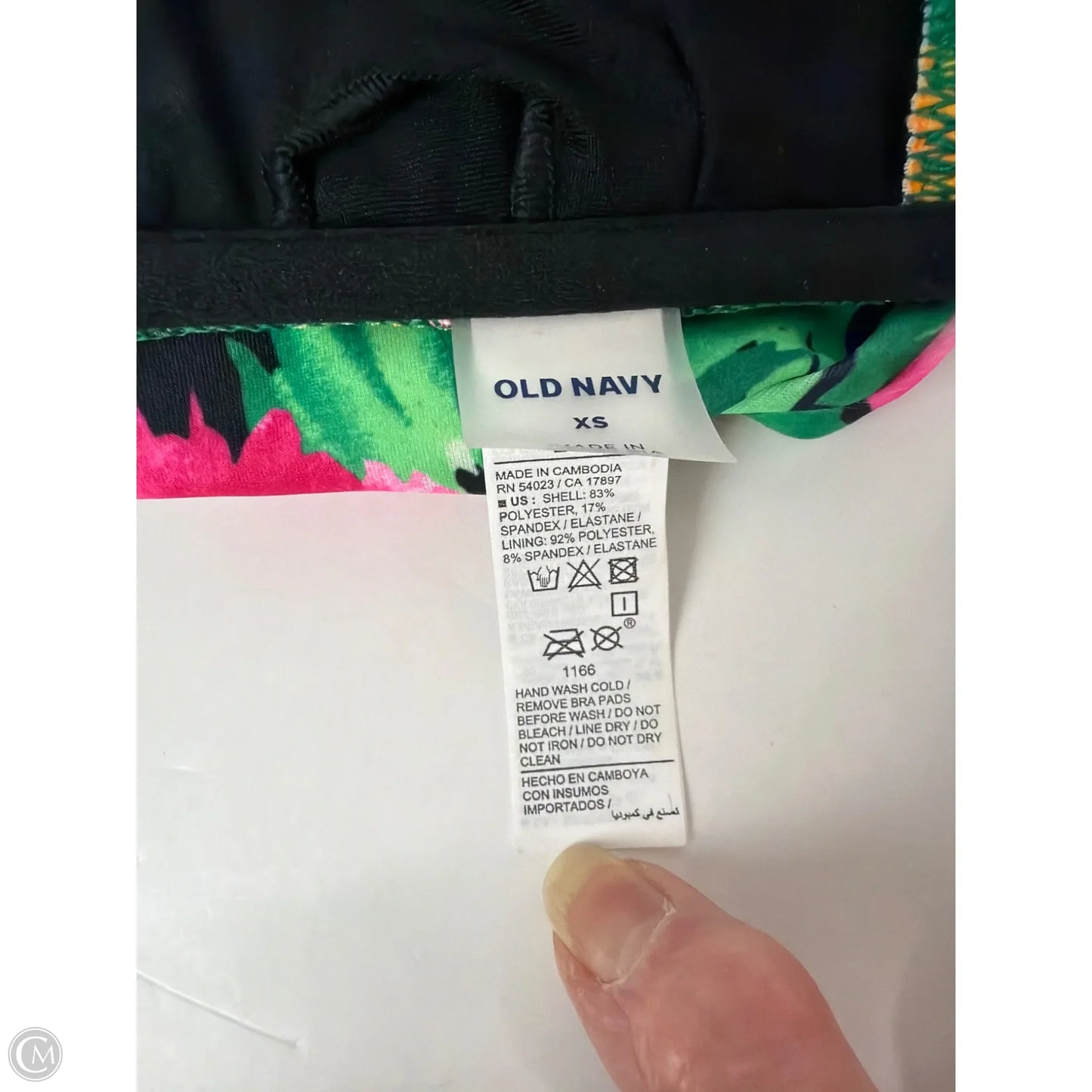 Swimsuit 2pc By Old Navy Floral Print, In Size, T XS B S
