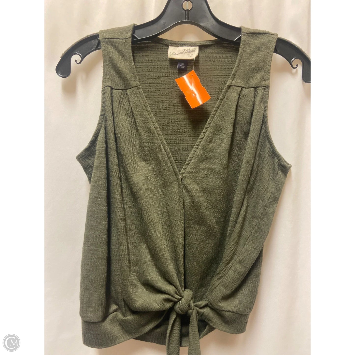 Top Sleeveless By Universal Thread In Green, Size: Xs