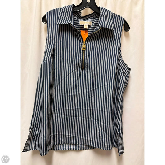 Top Sleeveless By Michael By Michael Kors In Navy, Size: Xl