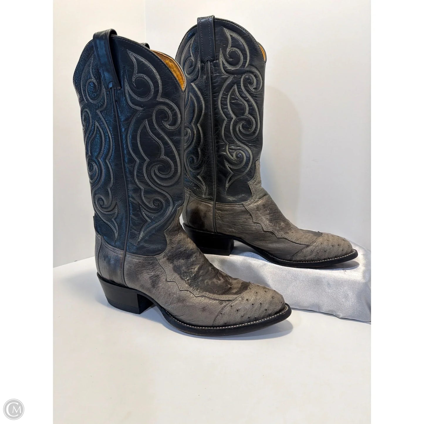 Boots Western By Tony Lama In Green, Size: 8