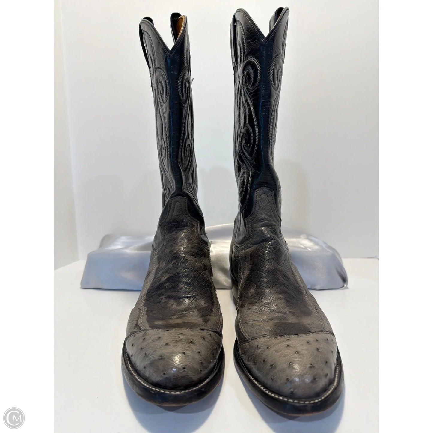 Boots Western By Tony Lama In Green, Size: 8