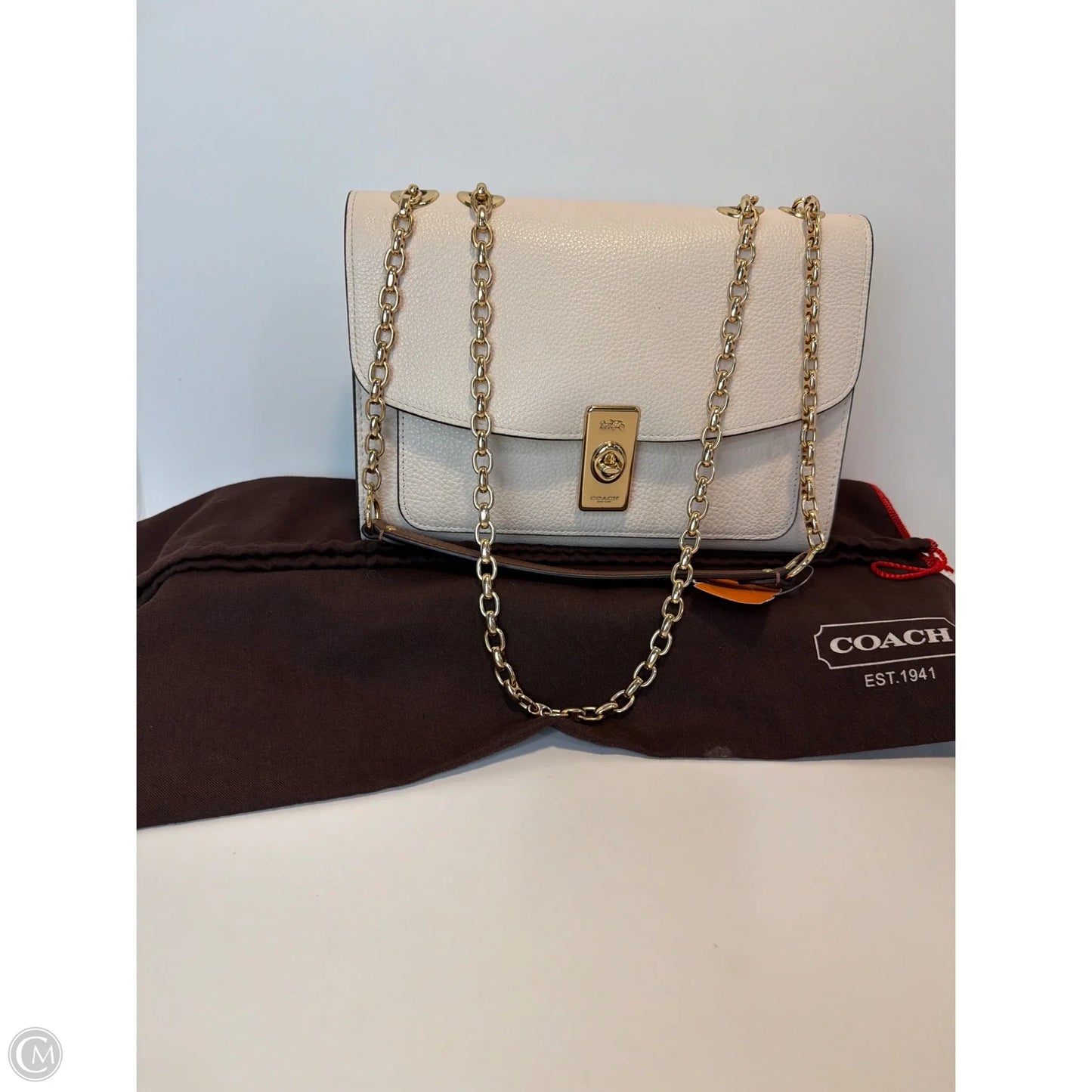 Crossbody Designer By Coach, Size: Medium