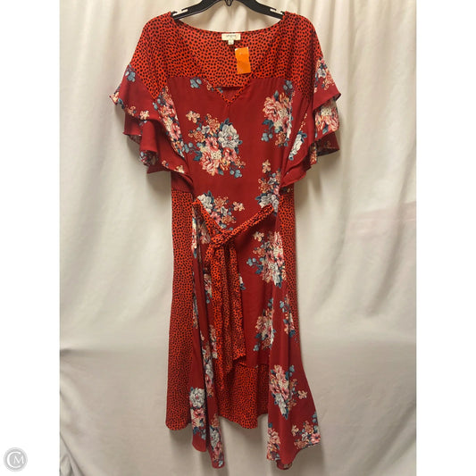 Dress Casual Maxi By Umgee In Orange, Size: L