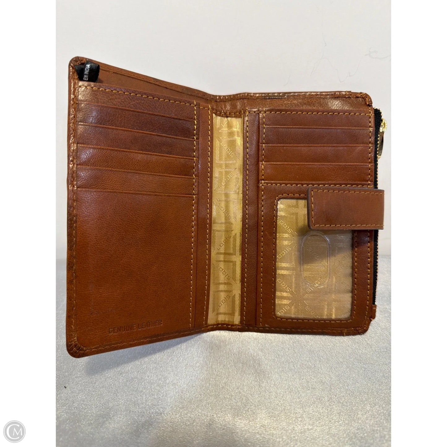 Wallet Leather By Lodis, Size: Medium