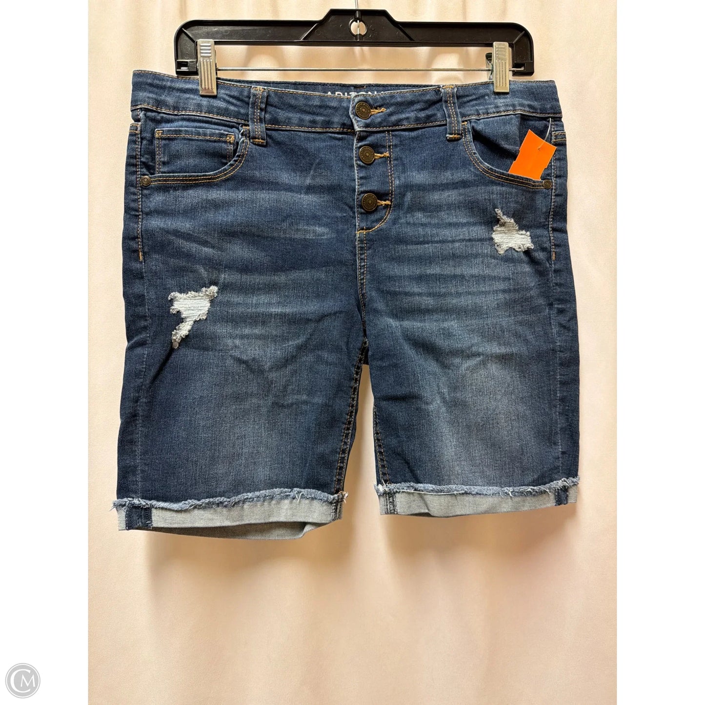 Shorts By Arizona In Blue Denim, Size: 6