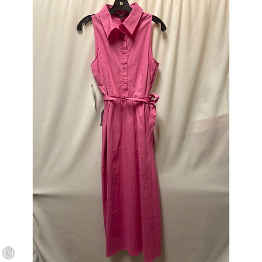 Dress Casual Maxi By Maggy London In Pink, Size: S
