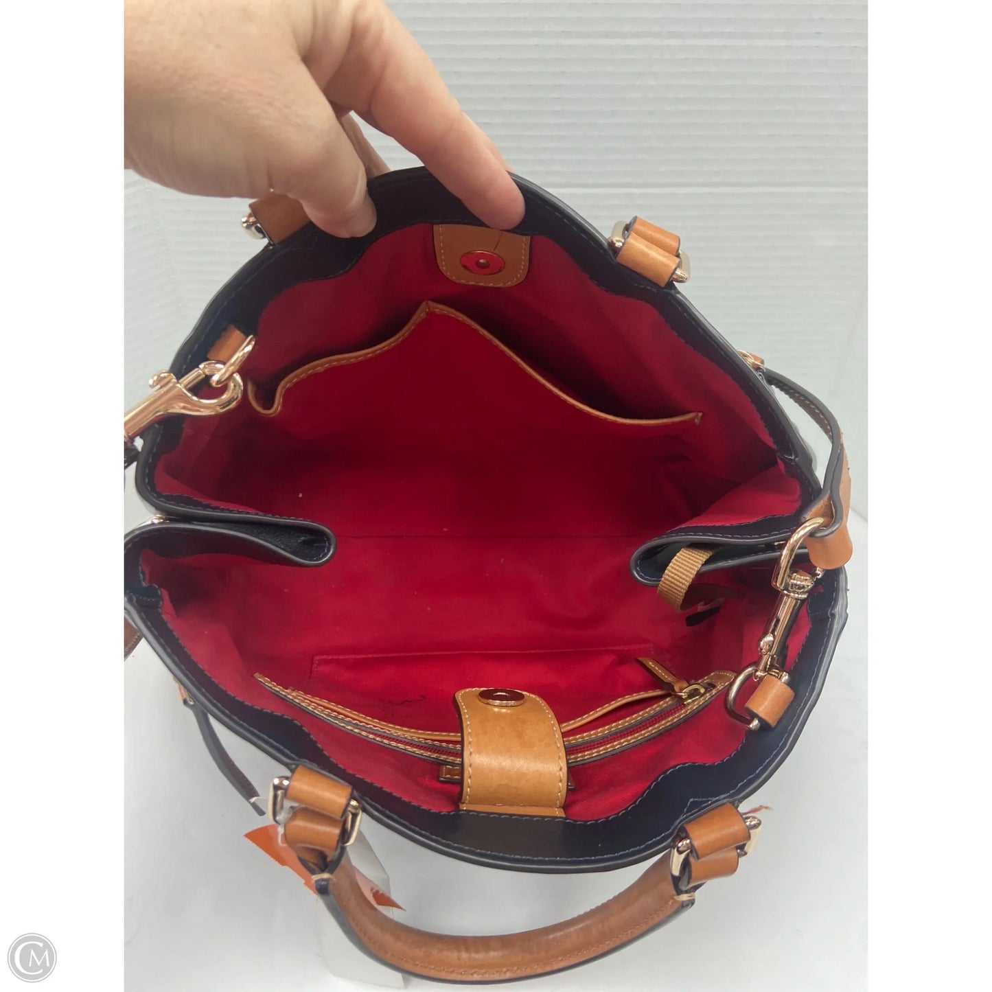 Handbag Designer By Dooney And Bourke, Size: Large