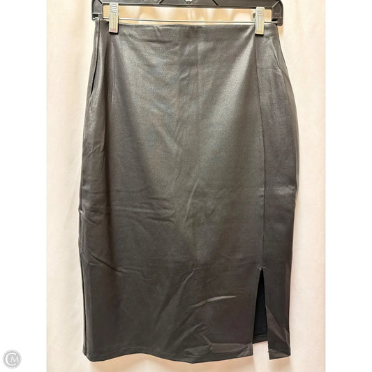 Skirt Midi By Clothes Mentor In Black, Size: L