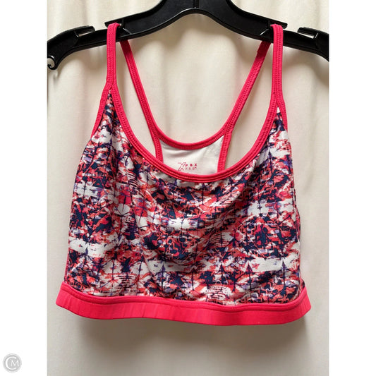 Athletic Bra By Clothes Mentor In Pink, Size: L