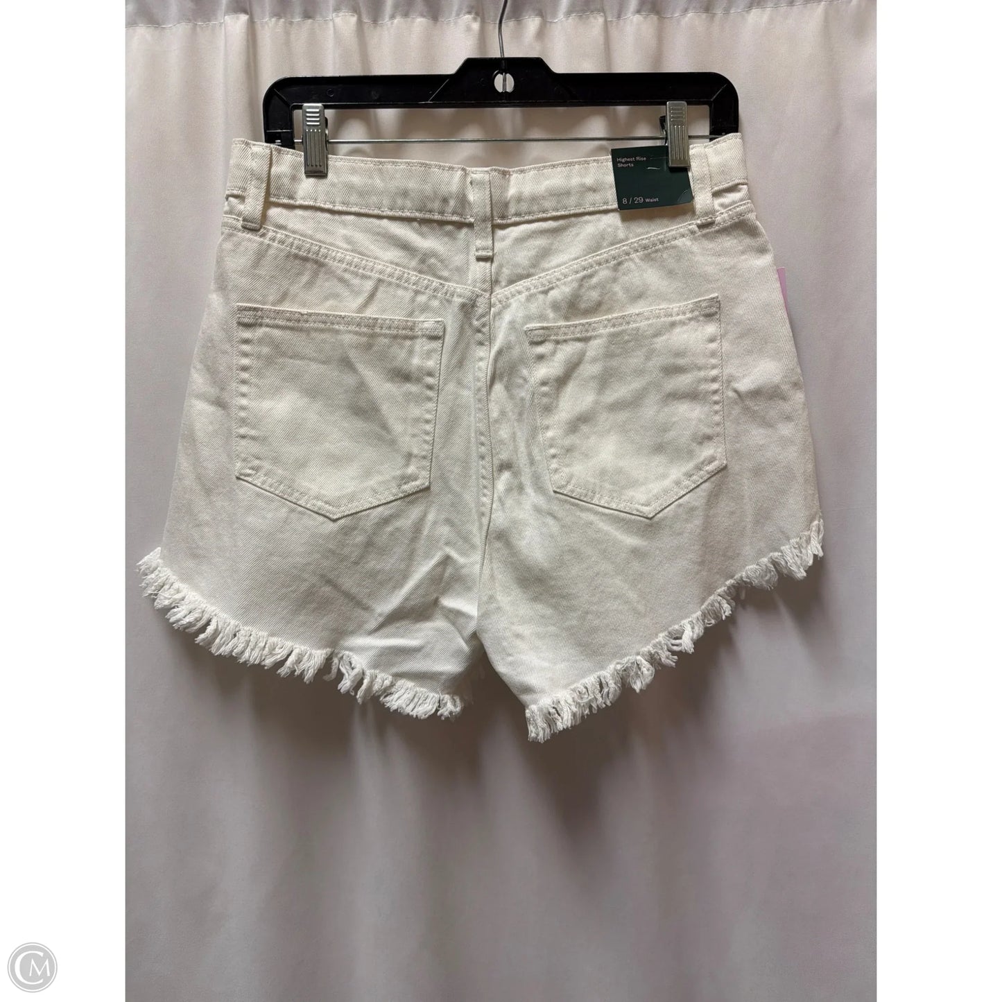 Shorts By Wild Fable In White Denim, Size: 8