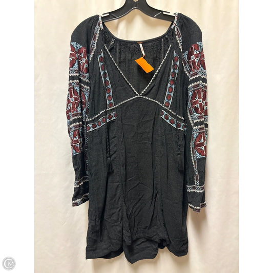 Dress Casual Midi By Free People In Black, Size: M