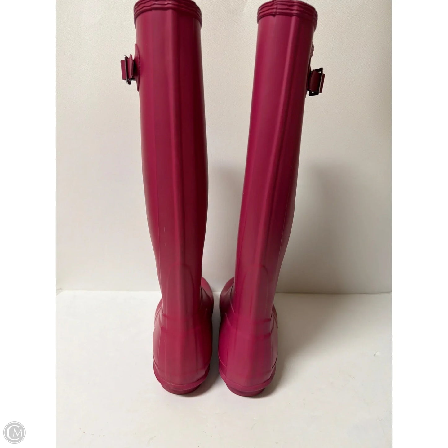 Boots Rain By Hunter In Pink, Size: 8