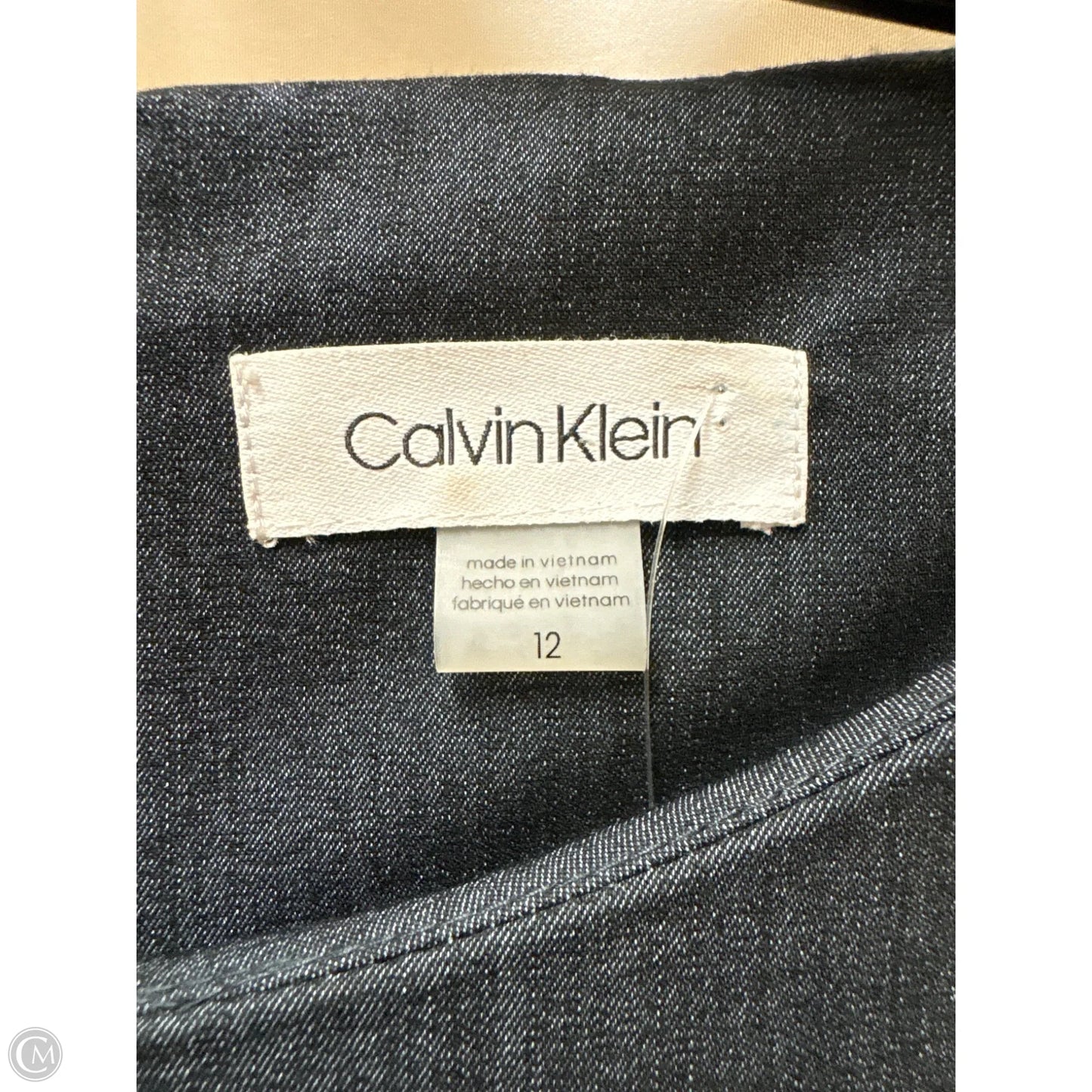 Jumpsuit By Calvin Klein In Black, Size: L