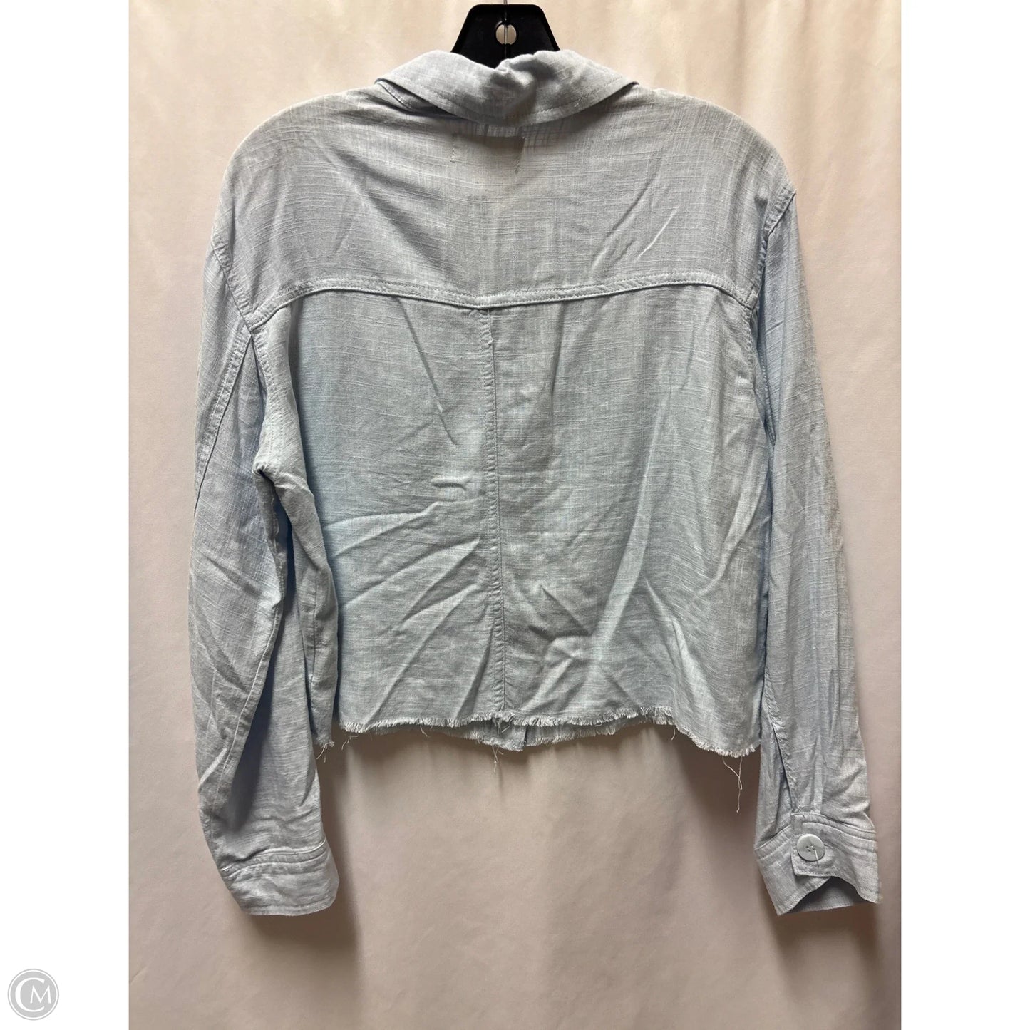 Top Long Sleeve By Clothes Mentor In Blue, Size: S