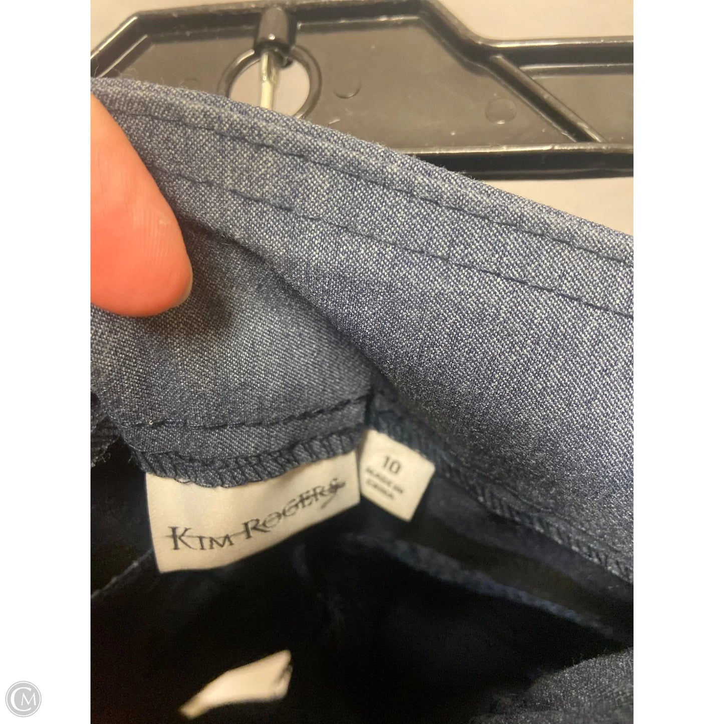 Shorts By Kim Rogers In Blue, Size: 10
