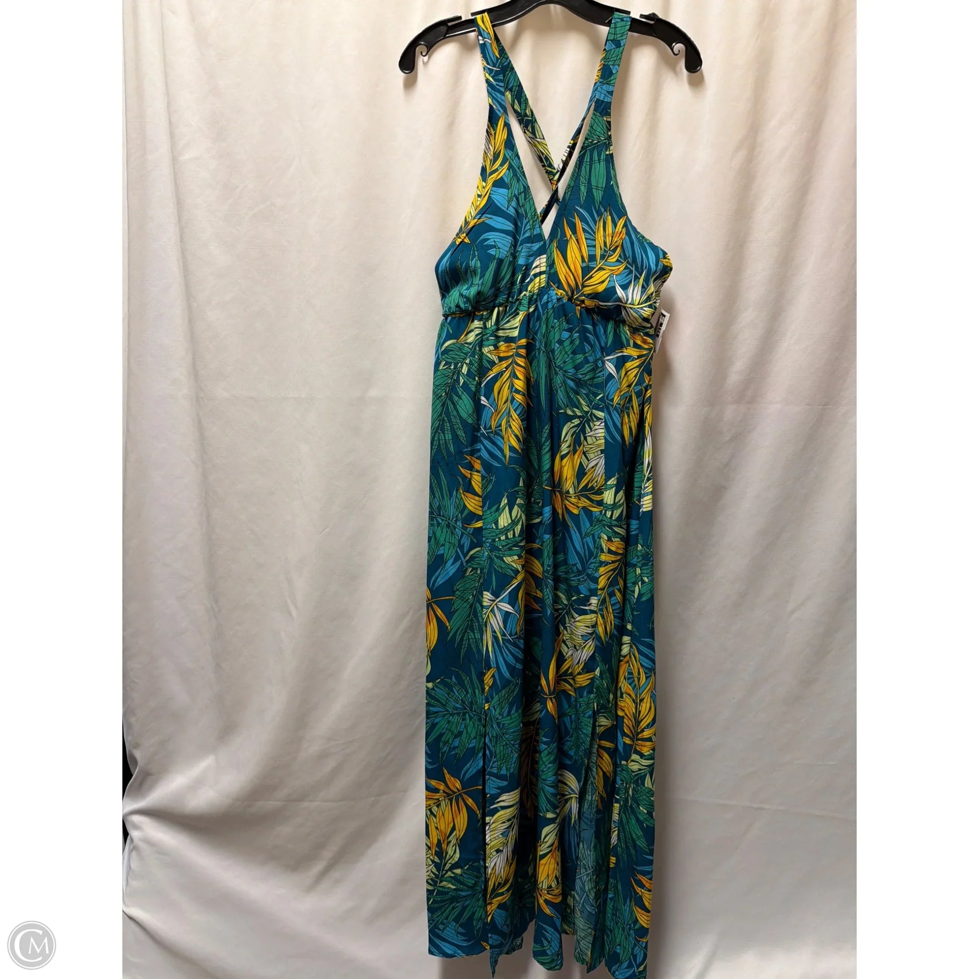 shein blue maxi dress Dress Casual Maxi By Shein In Blue, Size: M