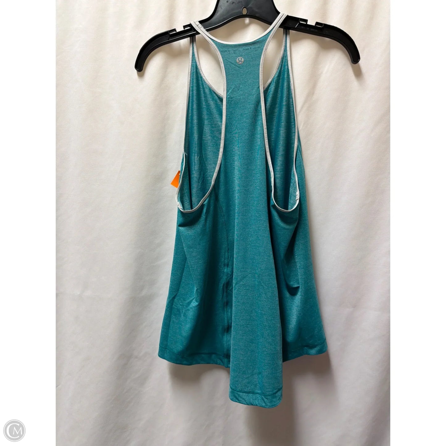 Athletic Tank Top By Lululemon In Teal, Size: M