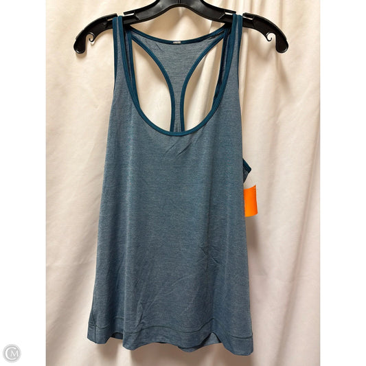 Athletic Tank Top By Lululemon In Blue, Size: M