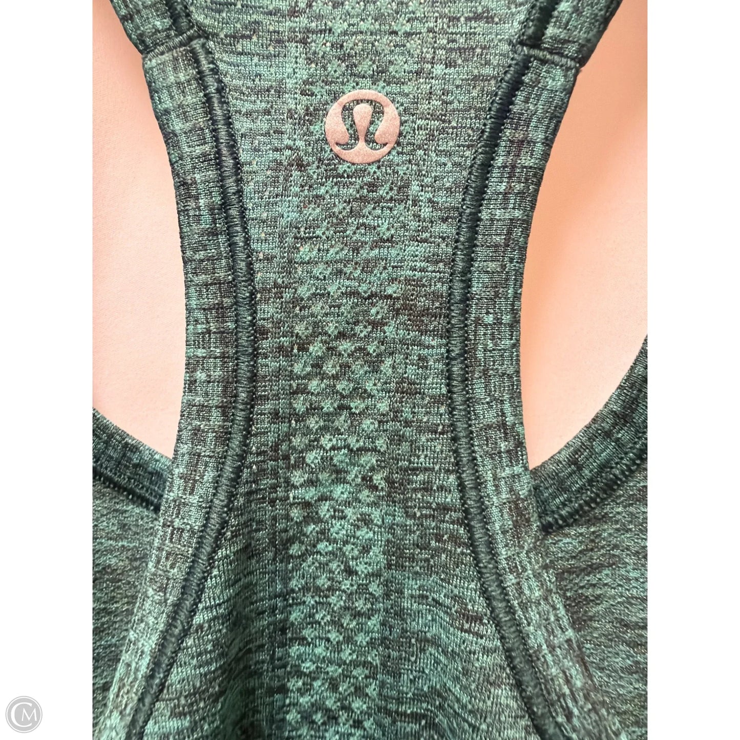 Athletic Tank Top By Lululemon In Green, Size: M