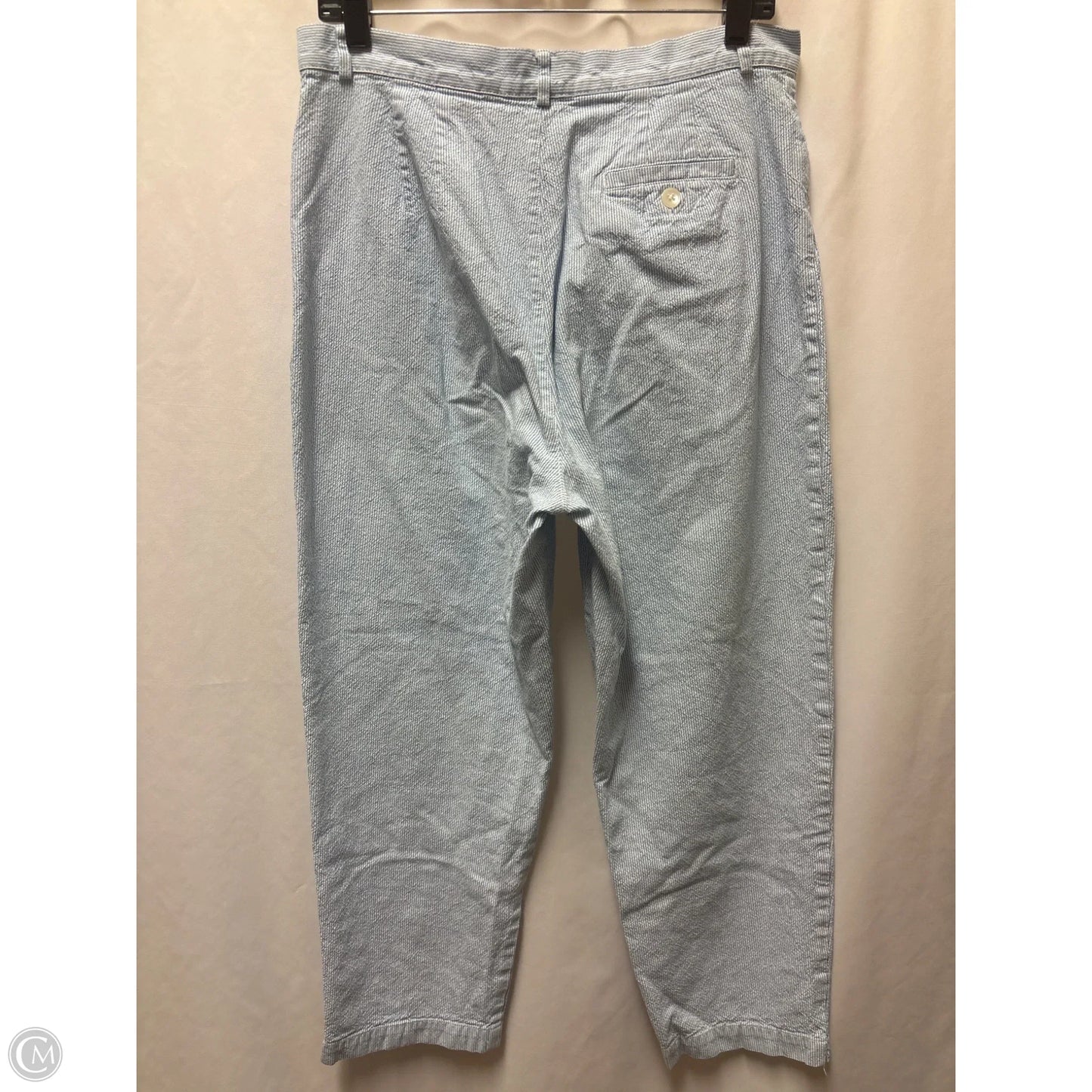 Pants Other By Talbots In Blue & White, Size: 12