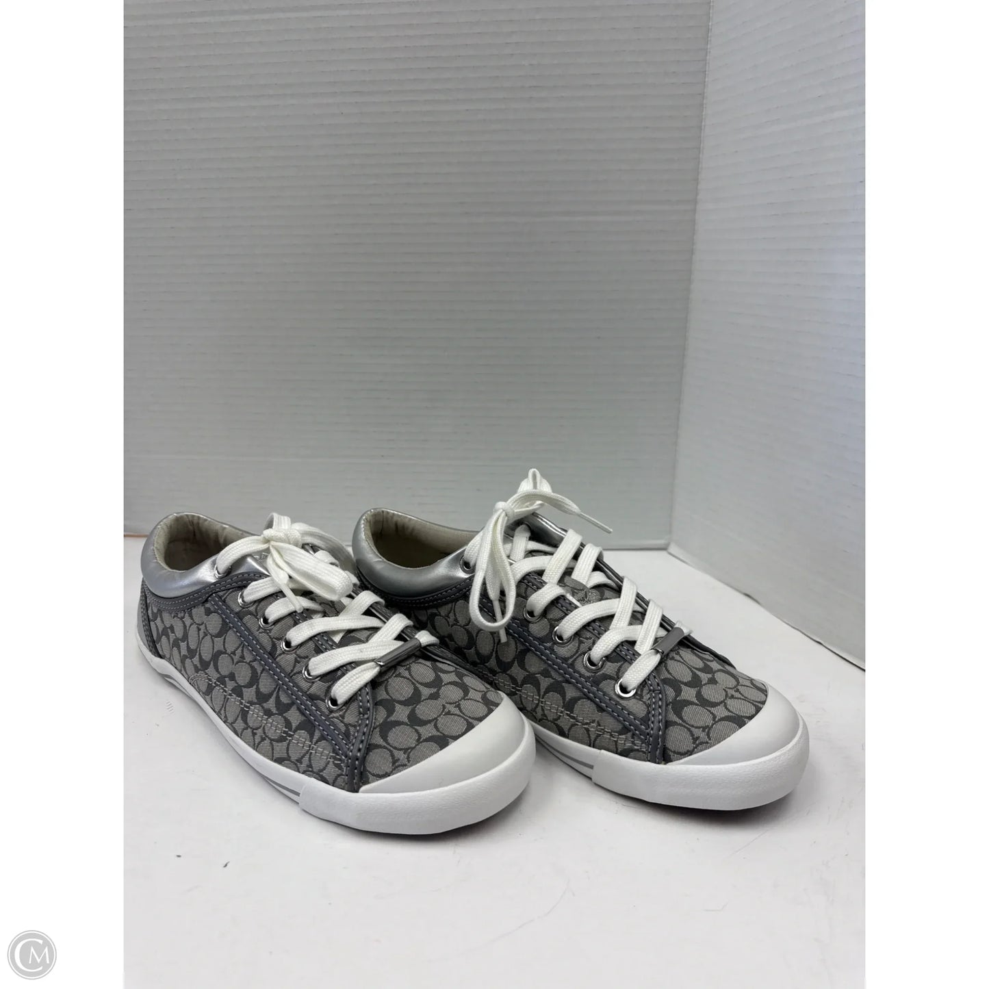 Shoes Designer By Coach In Grey, Size: 9