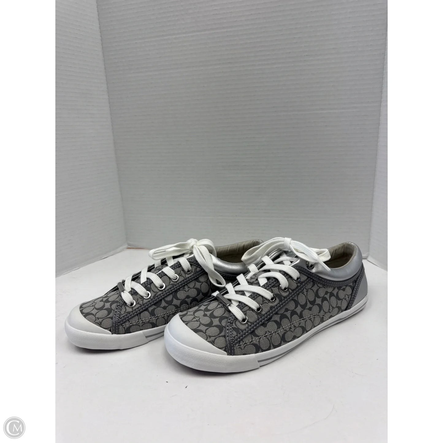 Shoes Designer By Coach In Grey, Size: 9