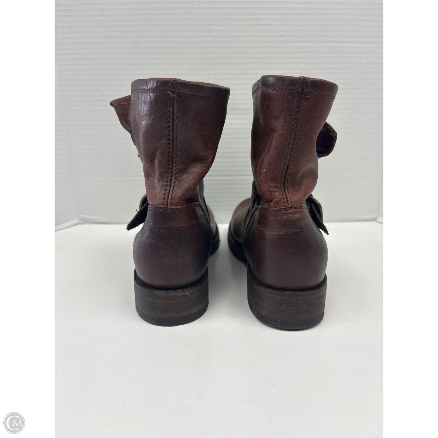 Boots Designer By Frye In Brown, Size: 8