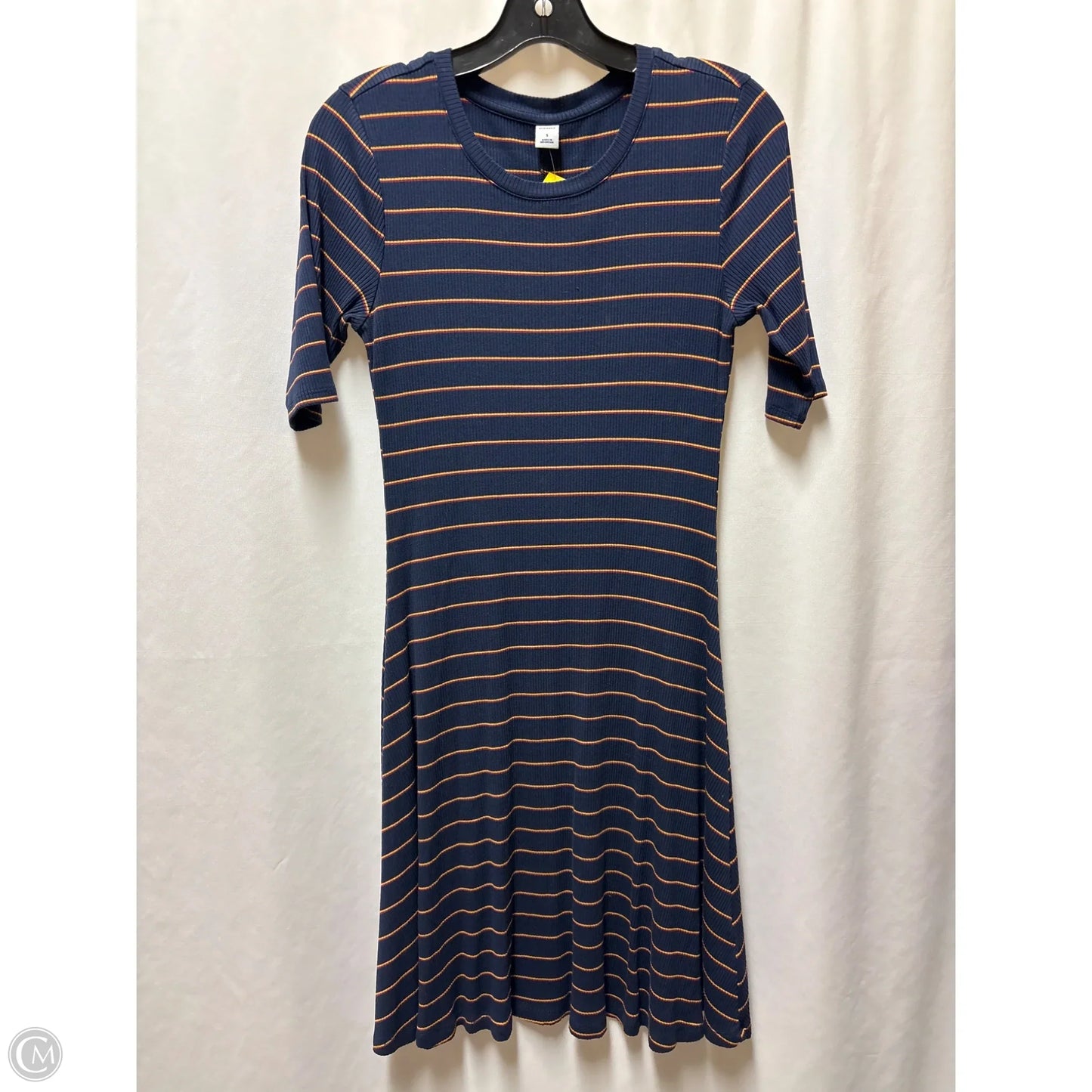 Dress Casual Midi By Old Navy In Navy, Size: S