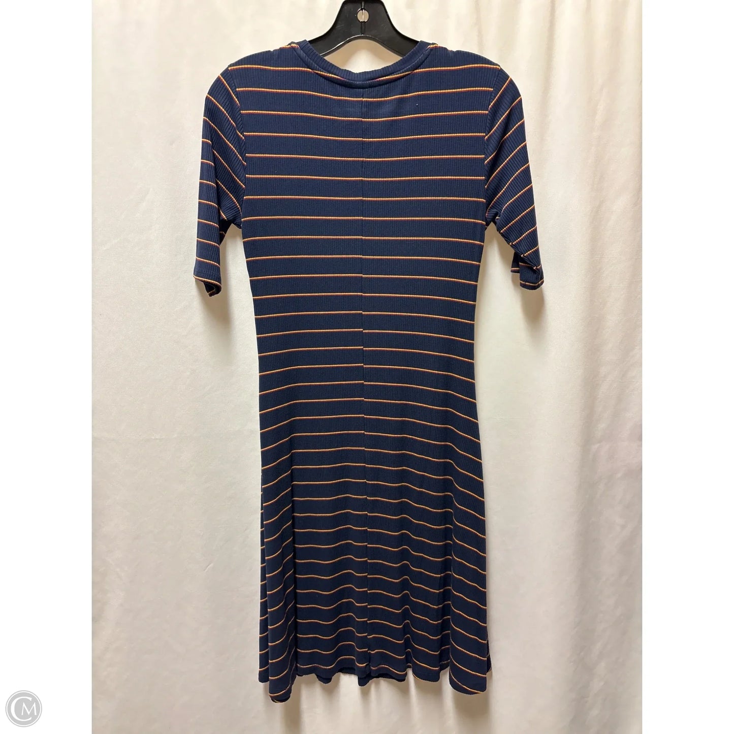 Dress Casual Midi By Old Navy In Navy, Size: S