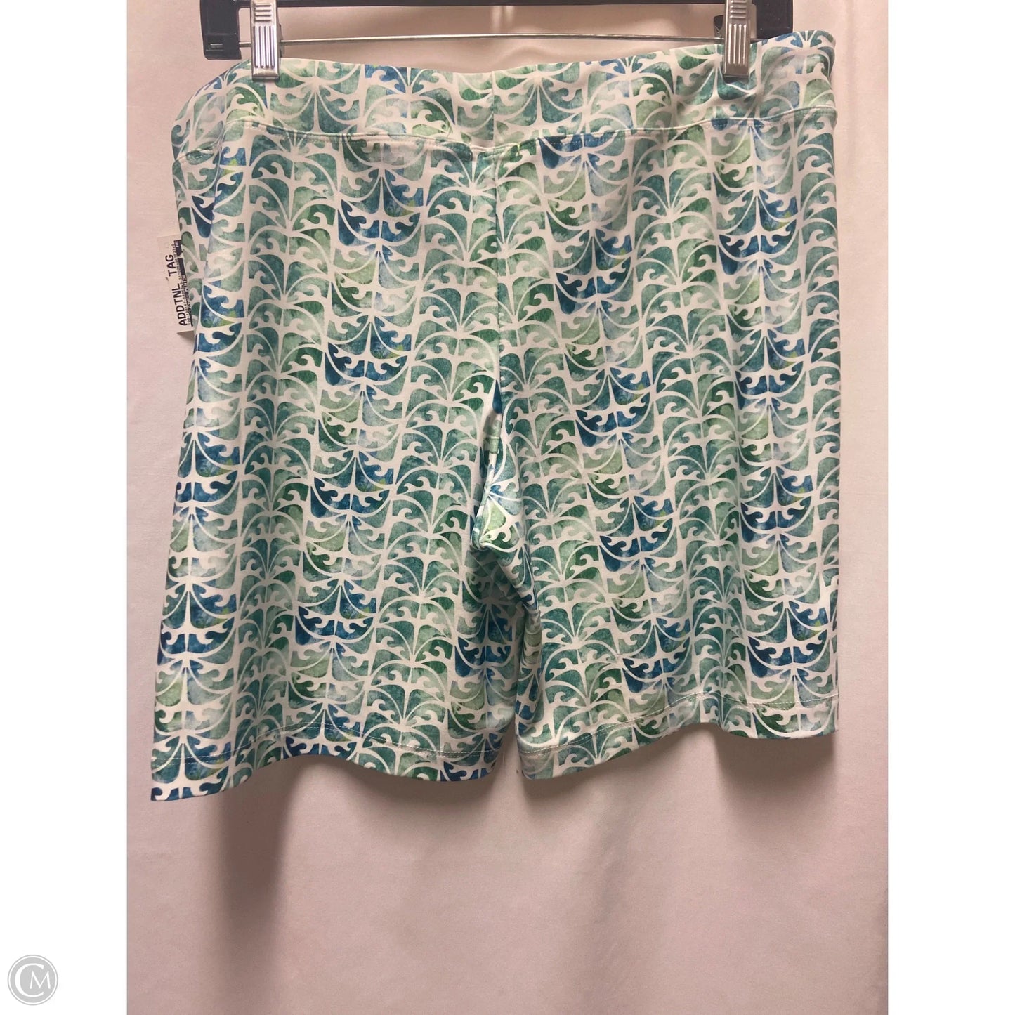 Dress Set 2pc By Clothes Mentor In Blue & Green, Size: L