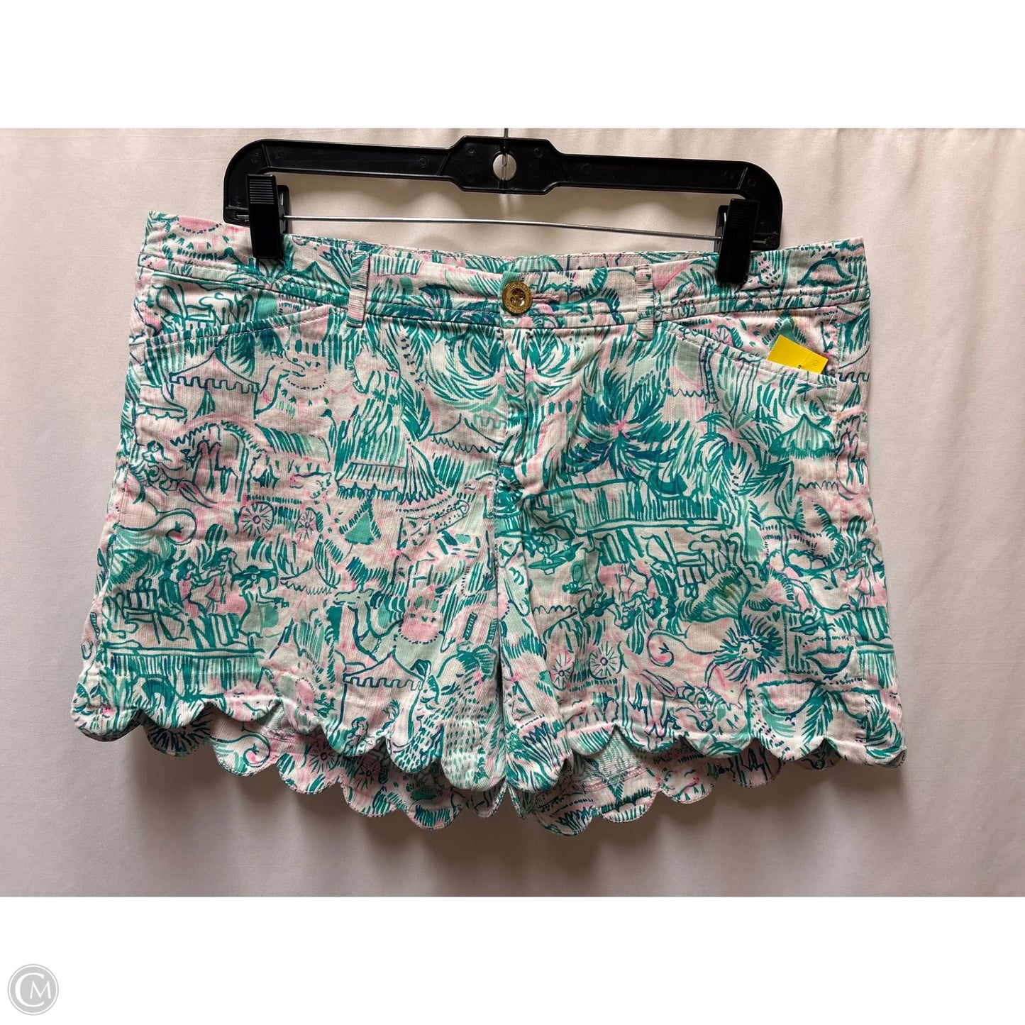Shorts Designer By Lilly Pulitzer In Green, Size: 10