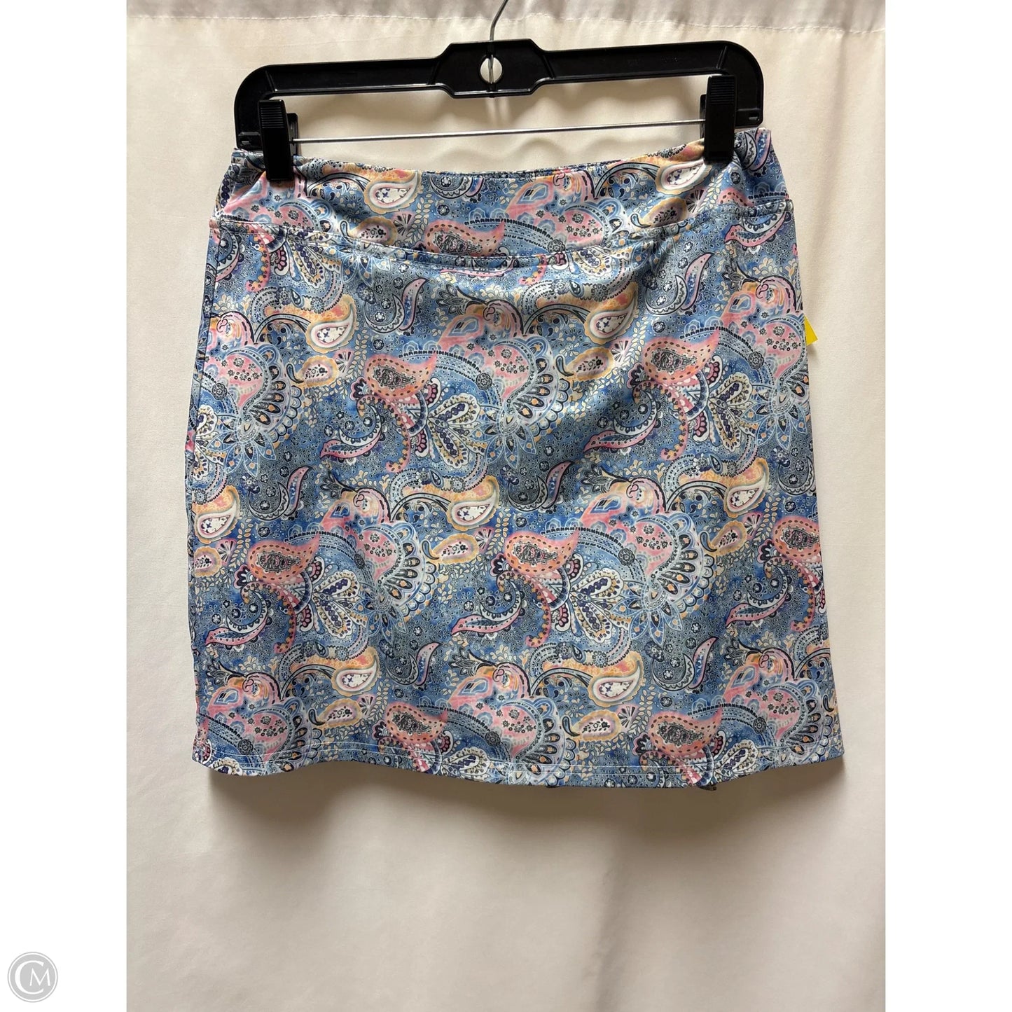 Skort By Clothes Mentor In Paisley Print, Size: L