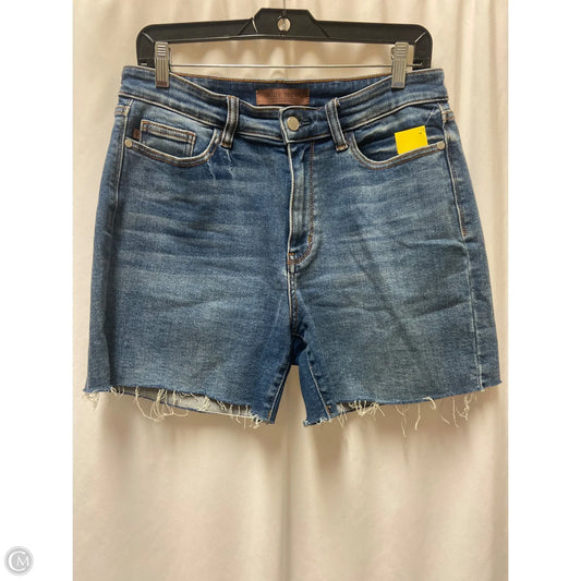 Shorts By Judy Blue In Blue Denim, Size: L