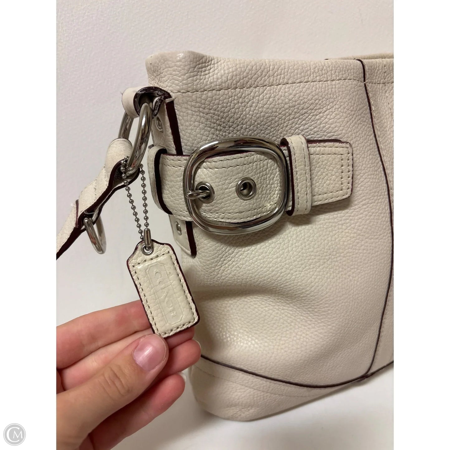 Crossbody Designer By Coach, Size: Medium