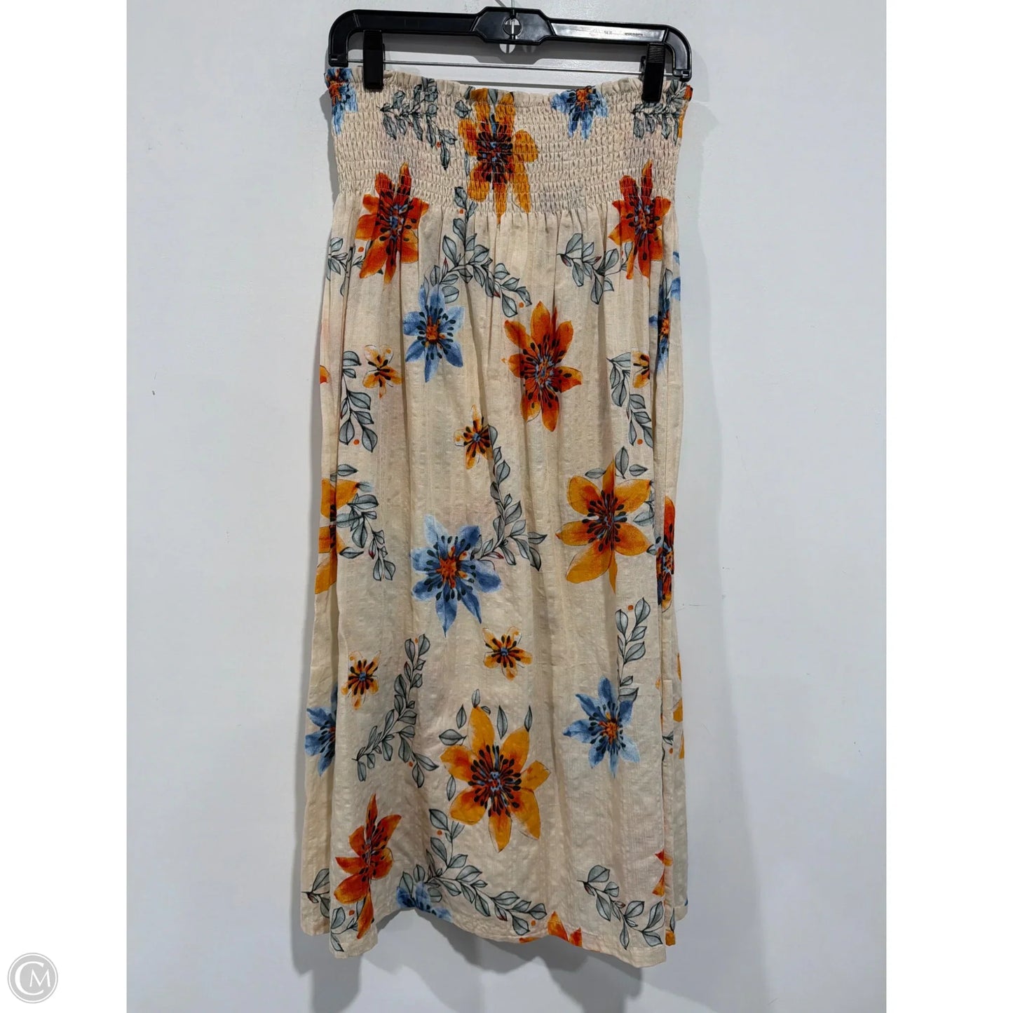 Skirt Maxi By Clothes Mentor In Tan, Size: L