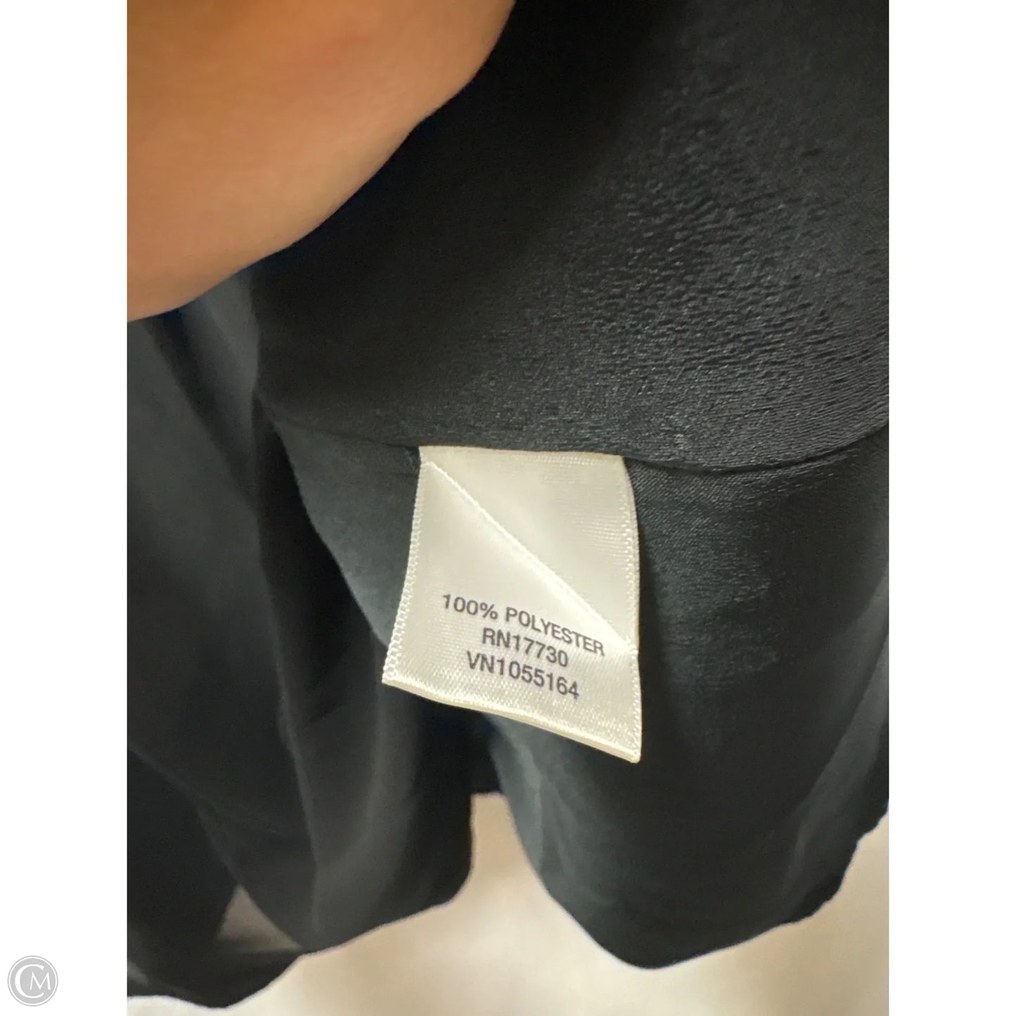 Dress Casual Midi By Merona In Black, Size: L